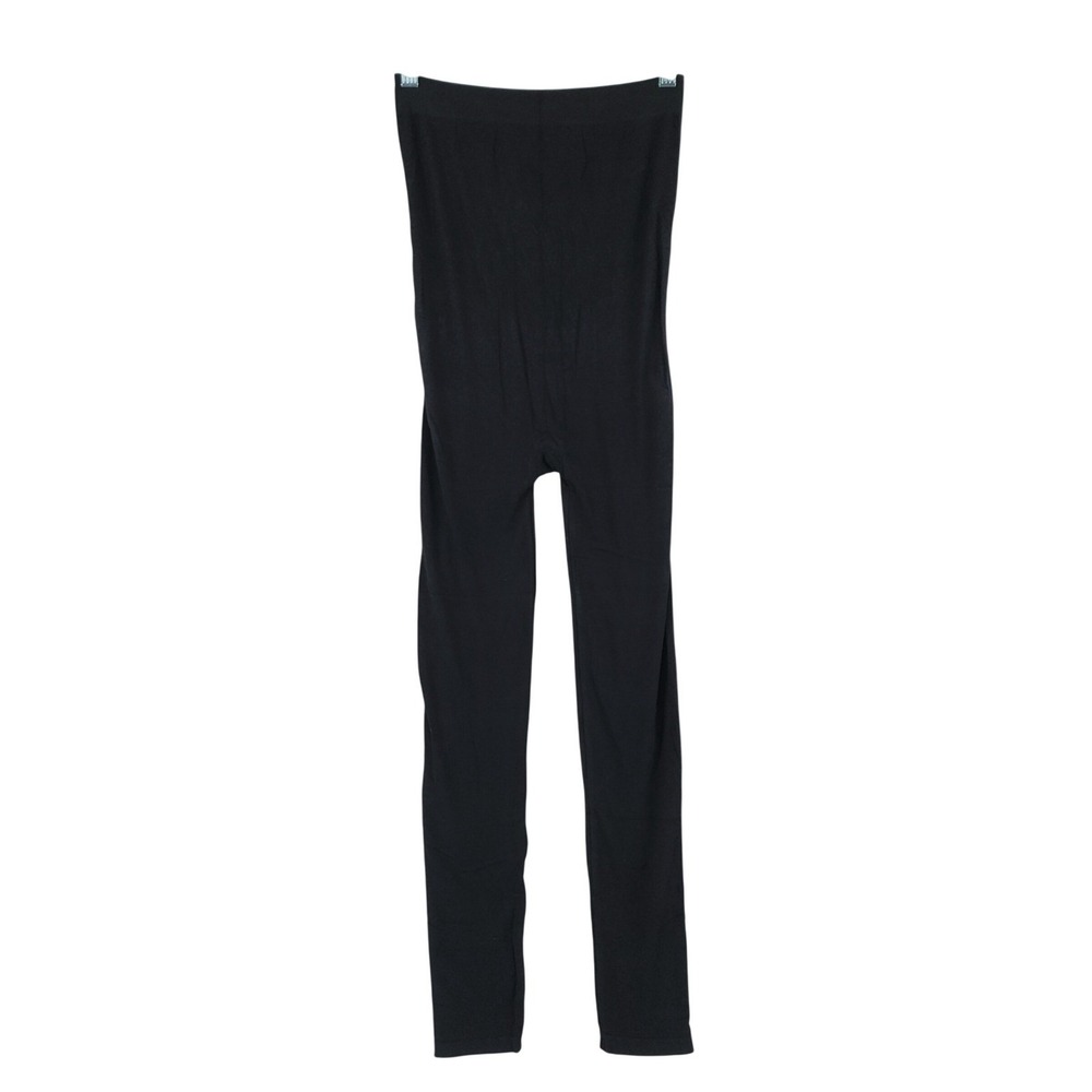 Seraphine Overbump Leggings S Wom Maternity Black Tammy Over Belly Seamless NEW - Picture 2 of 14